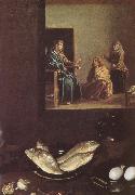 VELAZQUEZ, Diego Rodriguez de Silva y Detail of Jesus in the Mary-s home USA oil painting artist